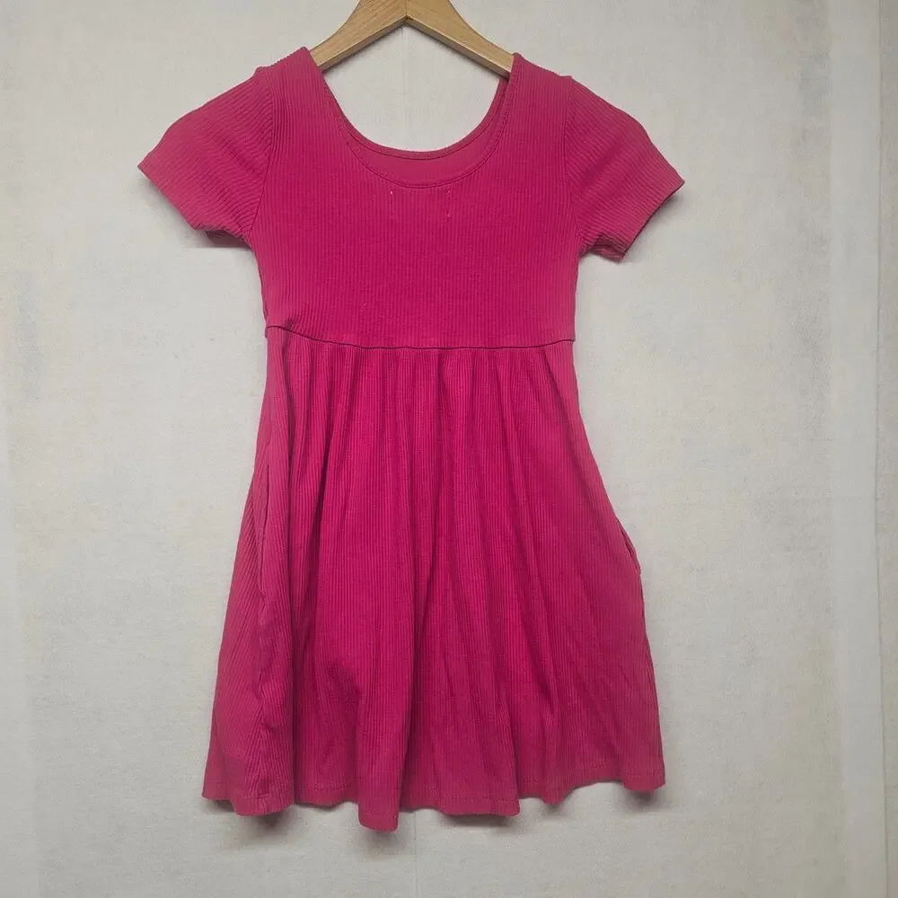 Old Navy Pink Dress for girls with Pockets Size Medium 8